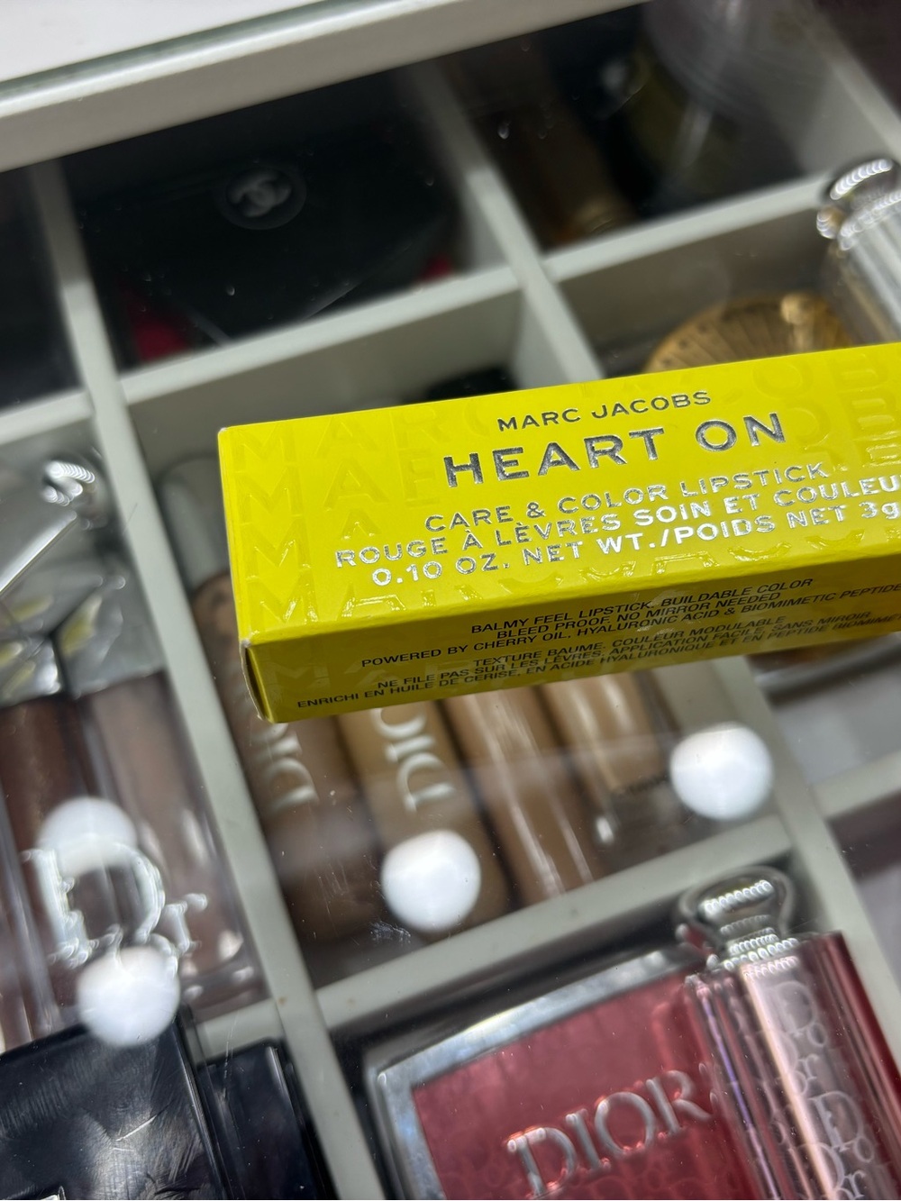Marc Jacobs Beauty 
Heart On Long-Lasting Soft Shine Lipstick - Picture 3 of 3